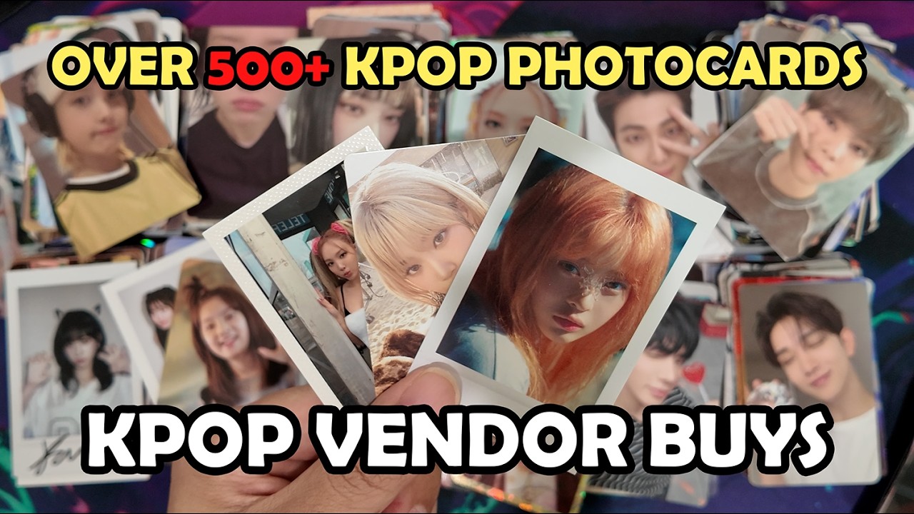 Эта коллекция K-Pop фотокарточек вышла из-под контроля (более 500 штук)
