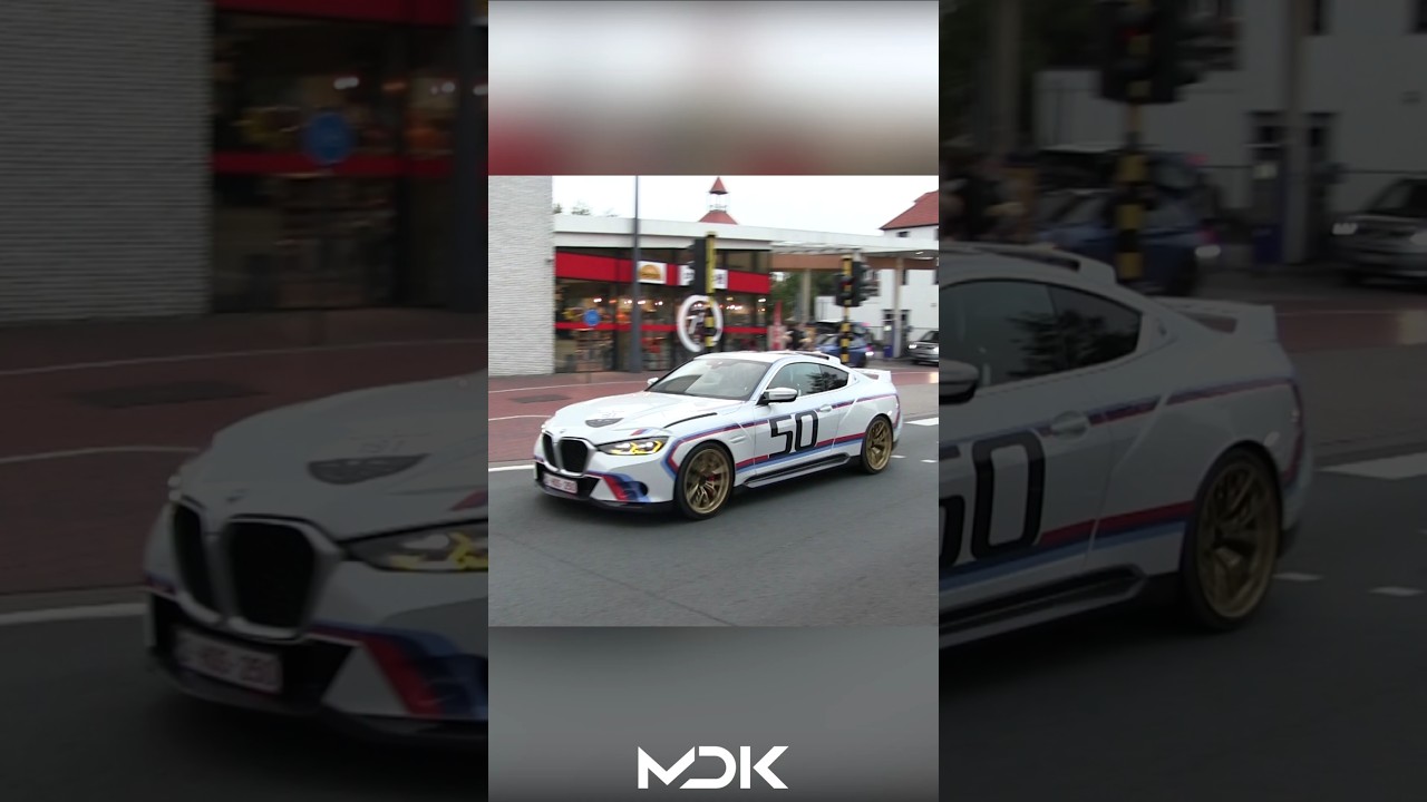 ULTRA RARE 2023 BMW 3.0 CSL (1 of 50) in Knokke-Heist | Zoute Grand Prix 2025