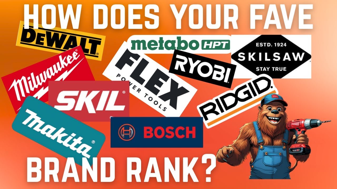 Where does your fave power tool brand rank? #tools #powertools #brand #good #bad #milwaukeetools 