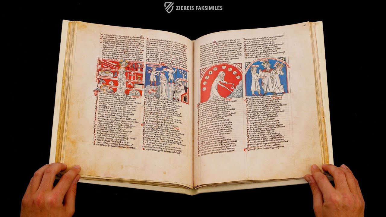 THE SPECULUM HUMANAE SALVATIONIS OF KREMSM&Uuml;NSTER - Browsing Facsimile Editions (4K / UHD)