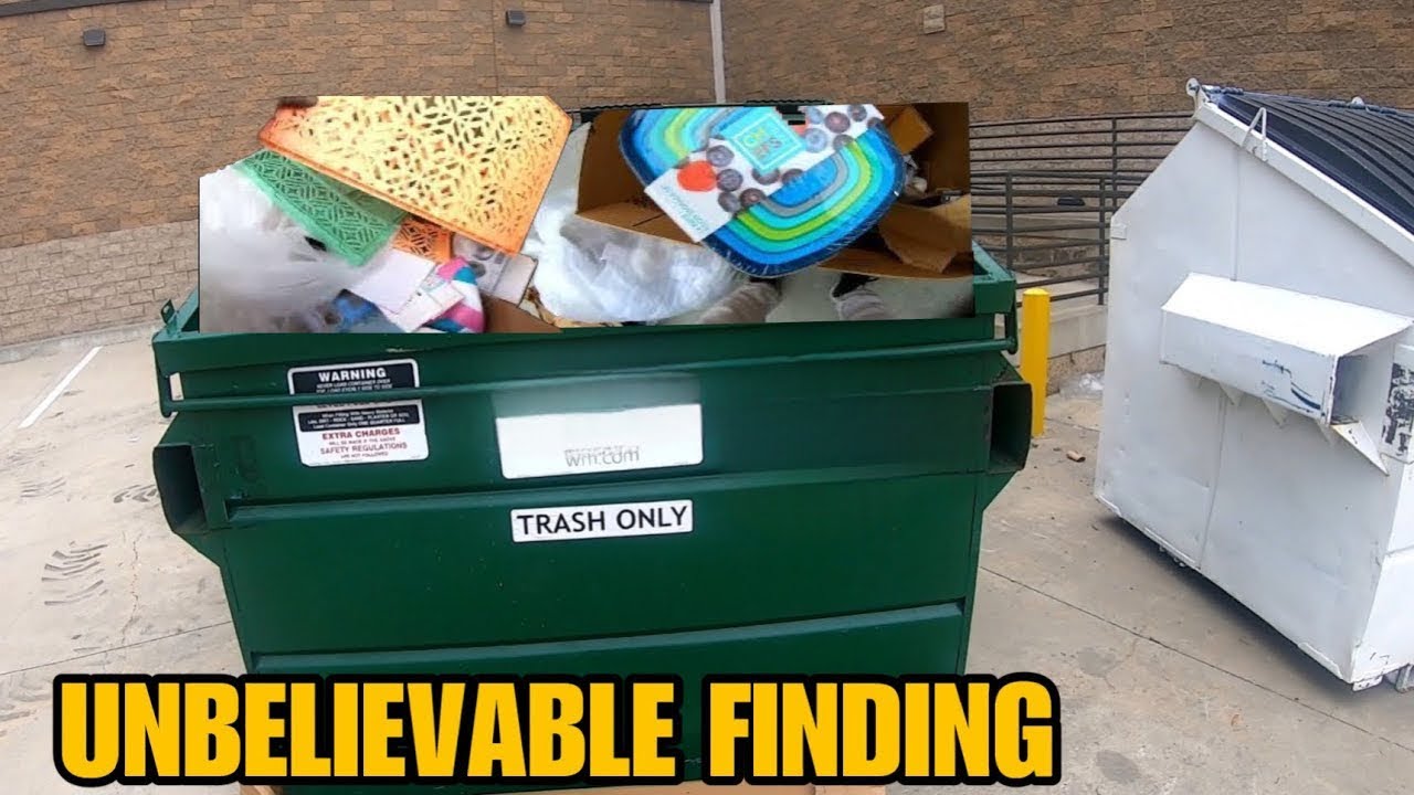 UNBELIEVABLE DUMPSTER FINDS YOU HAVE TO SEE TO BELIEVE!