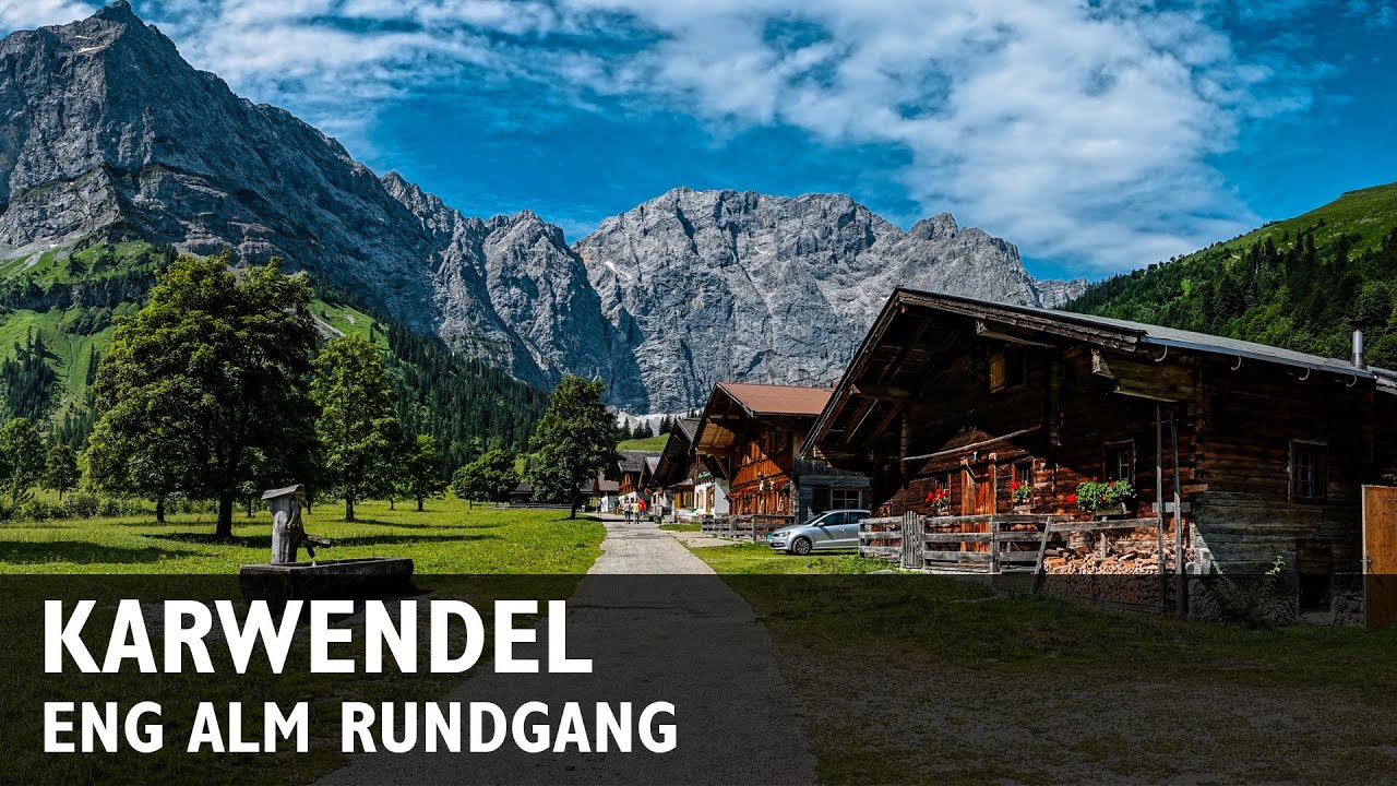 Rundgang durch die Eng Alm am Vormittag
