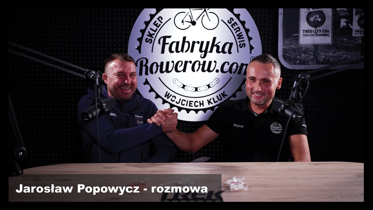 Jarosław Popowycz - Trek-Segafredo gościem w Fabryce Rower&oacute;w