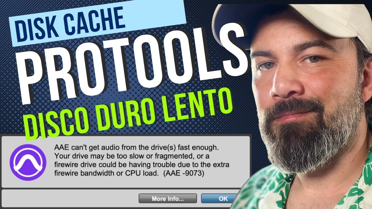Disco Duro Lento - Como utilizar el Disk Cache en Protools