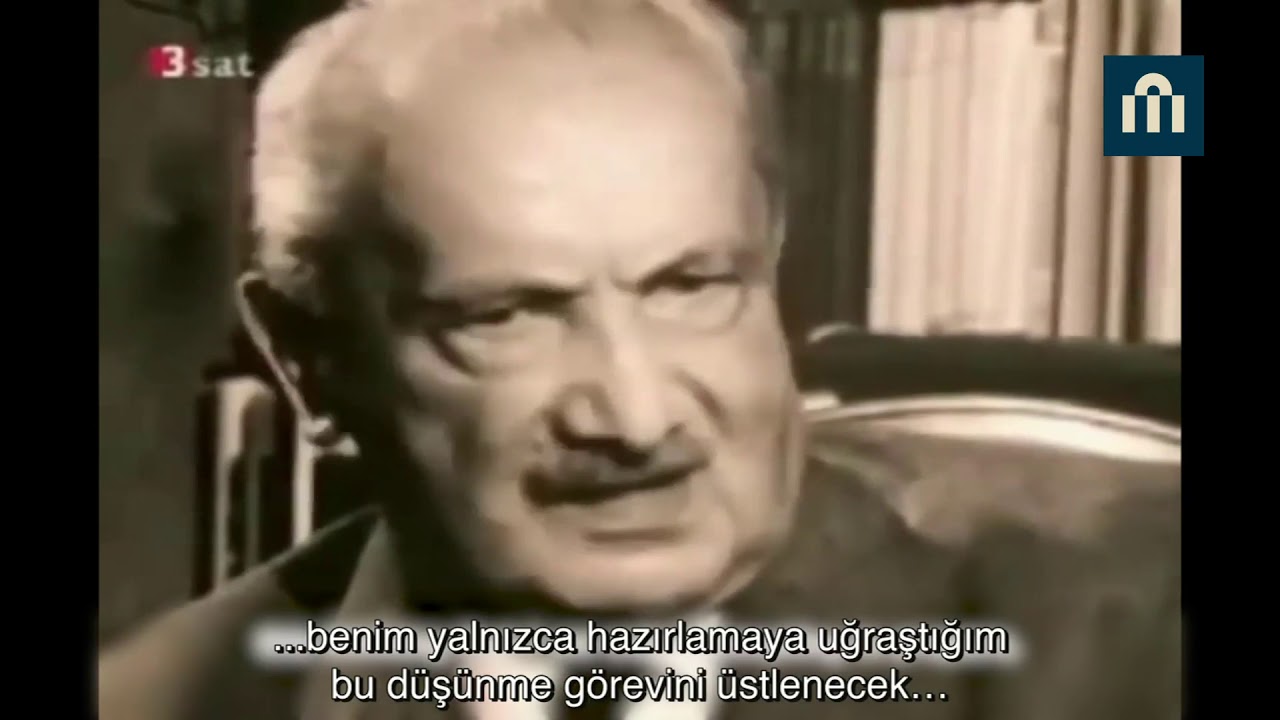 Ünlü filozof Martin Heidegger, Karl Marx ve dünyayı değiştirmek üzerine konuşuyor