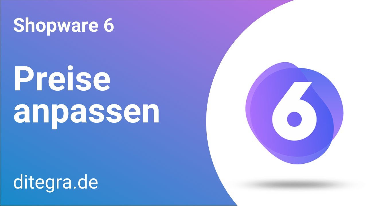 Shopware 6 Preise anpassen mit der Quick Price Change App | SW6 Plugins