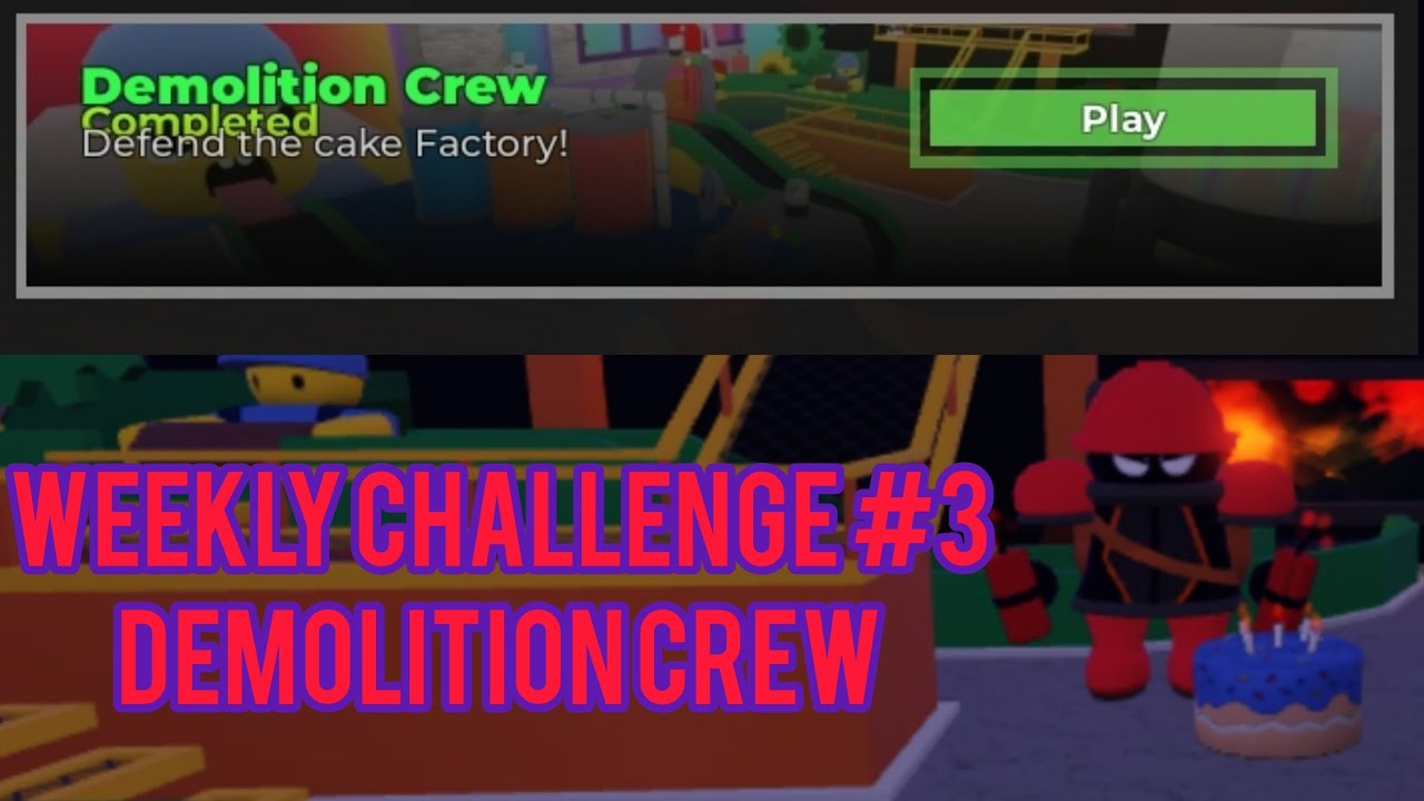 Tower Heroes Weekly Challenge 3: Demolition Crew (January 13th—19th)
