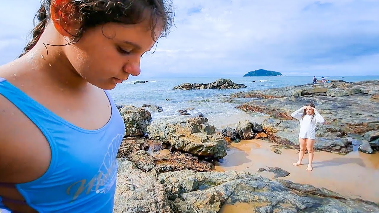 [234] Anna Mel Jan/24, Chegada em Gravatá/Navegantes/SC, Praias da Bacia da Vovó e da Saudade.