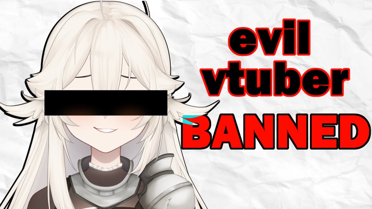 the worst vtuber ever was finally banned