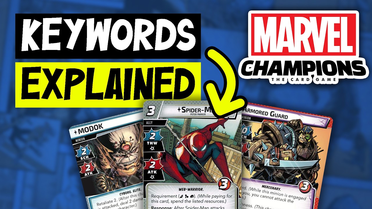 This is more complicated than it seems - All 29 Keywords in Marvel Champions explained