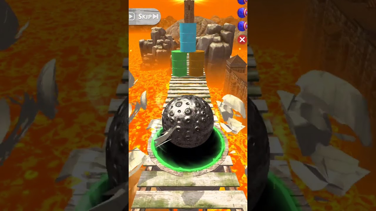 Rollance adventure balls: Be careful going down dangerous paths