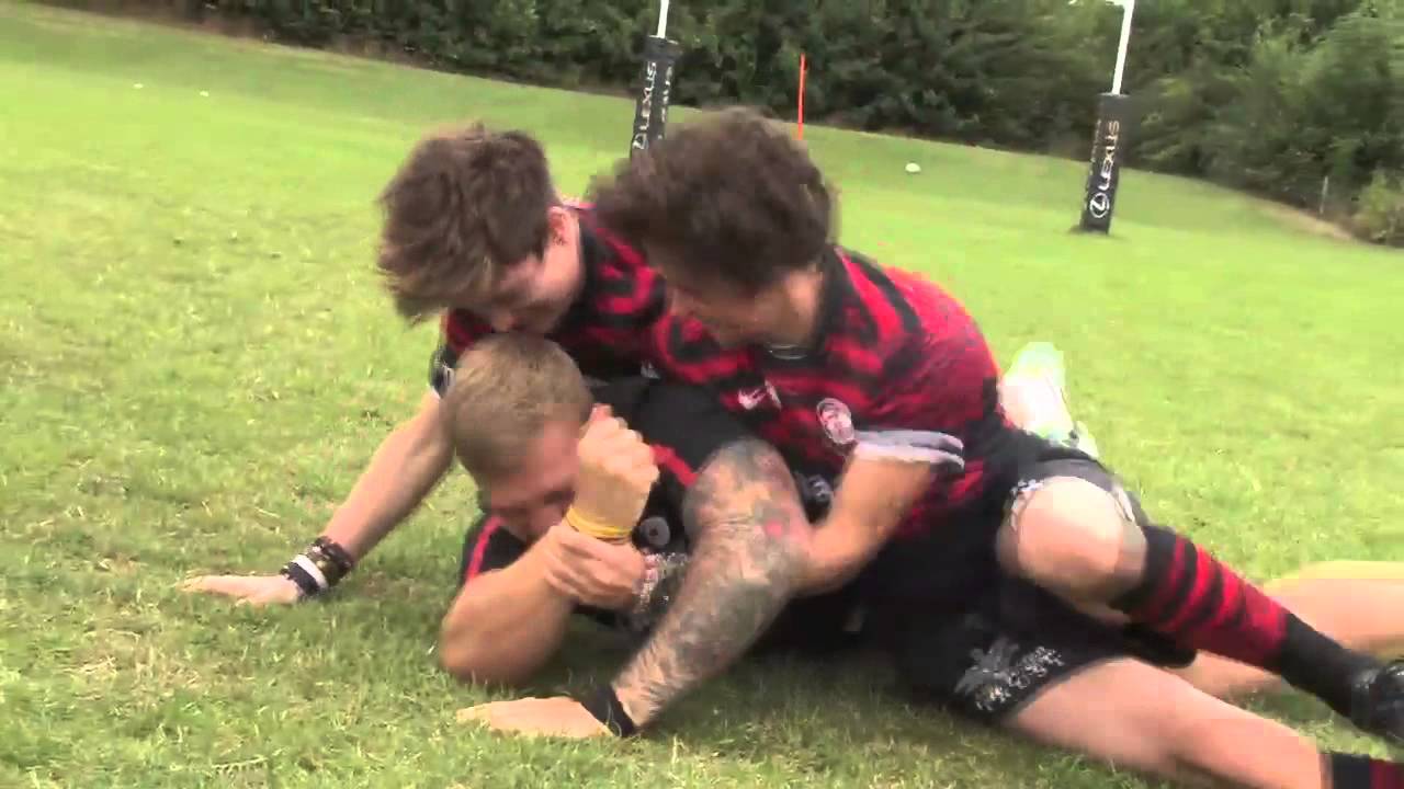 The Vamps visit Saracens