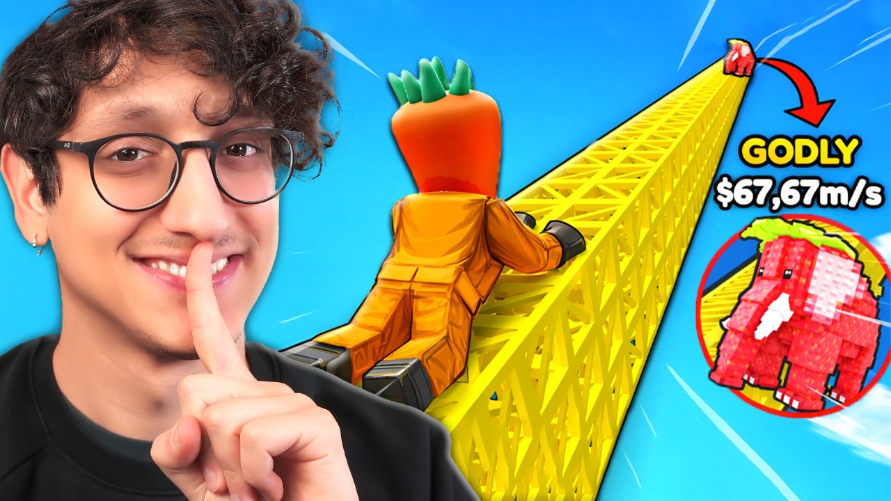 ADMIN ABUSE στο Climb for Brainrots στο ROBLOX!