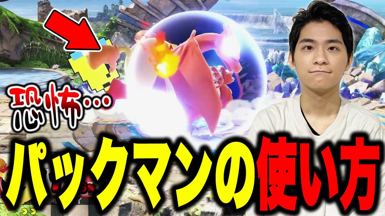 歩く黄色い殺戮兵器パックマン！簡単なVIPでの勝ち方を語るザクレイ【スマブラSP】