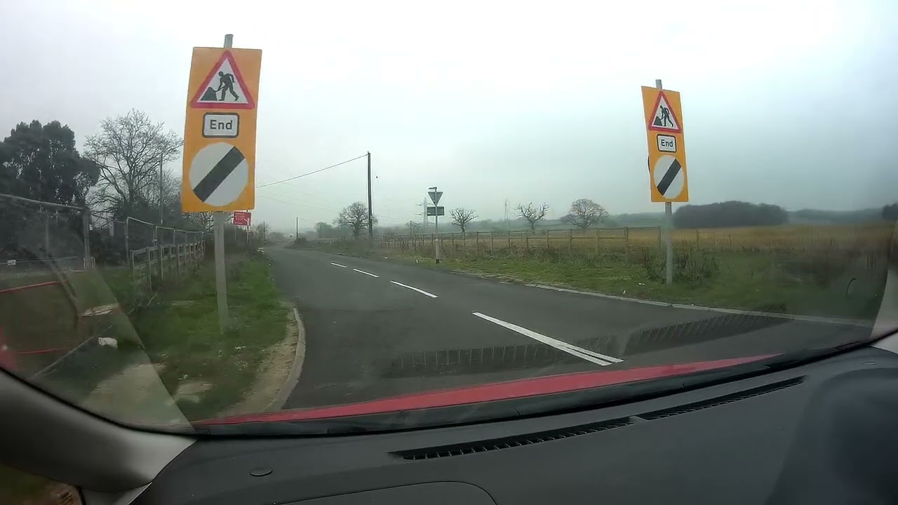 Dashcam. Boldmere / Tamworth / Coleshill. 8th March 2026