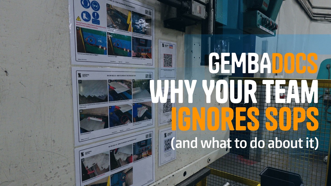 The 5 Reasons SOPs Fail in Manufacturing