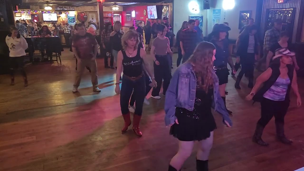Break first - line dance demo