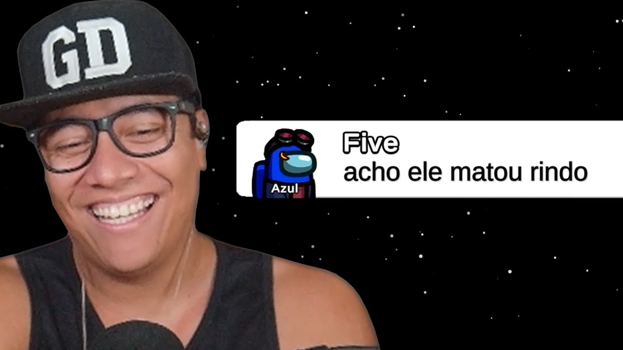 O IMPOSTOR ELIMINOU RINDO no Among Us