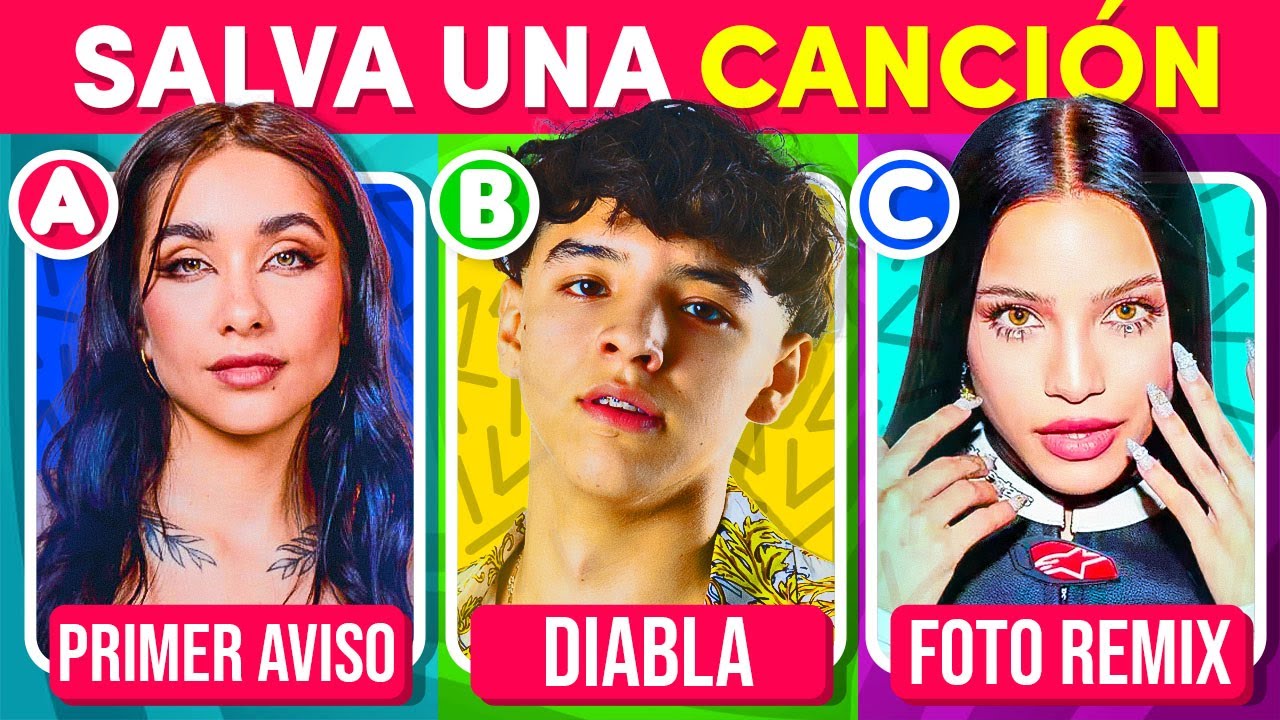 ¿Qué Canción prefieres? 🎙🤔 🔊  Salva 1 canción  🎶 Quiz de Música - Quiz Tv
