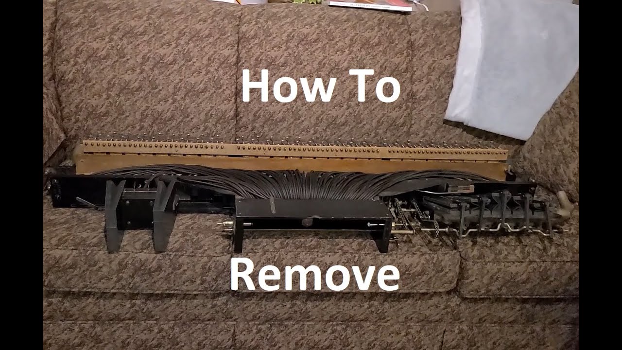 How To Remove A Player Piano's Mechanism