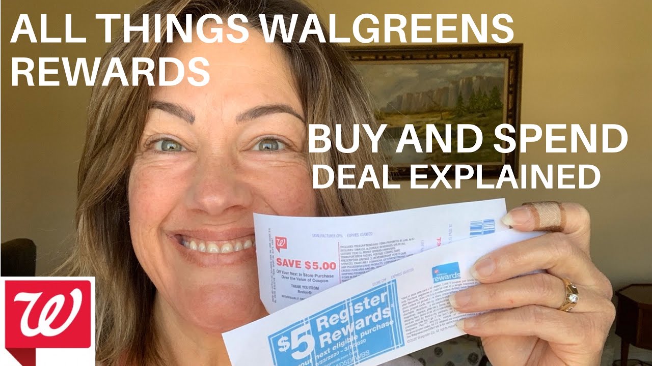 WALGREENS - ALL THINGS REWARDS 😍. The difference between spend and buy deals and how to use rewards