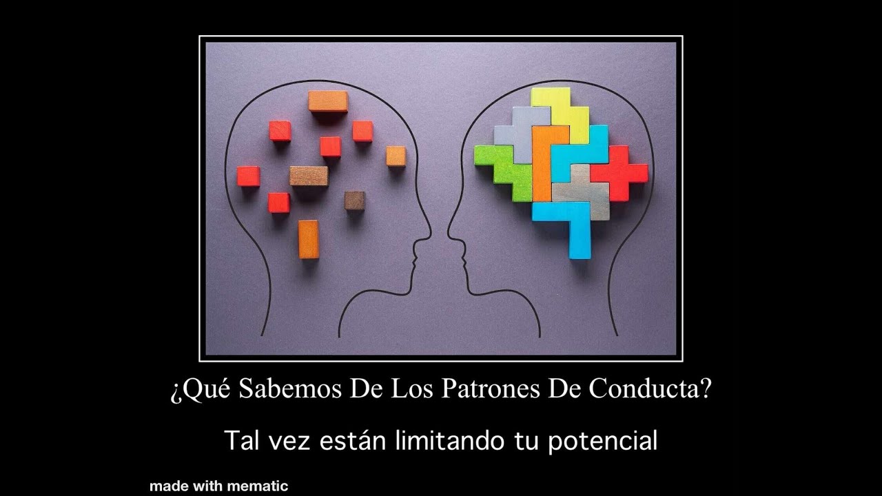 ¿Qué Sabemos de Los Patrones De Conducta?. Tal vez están limitando tu potencial.