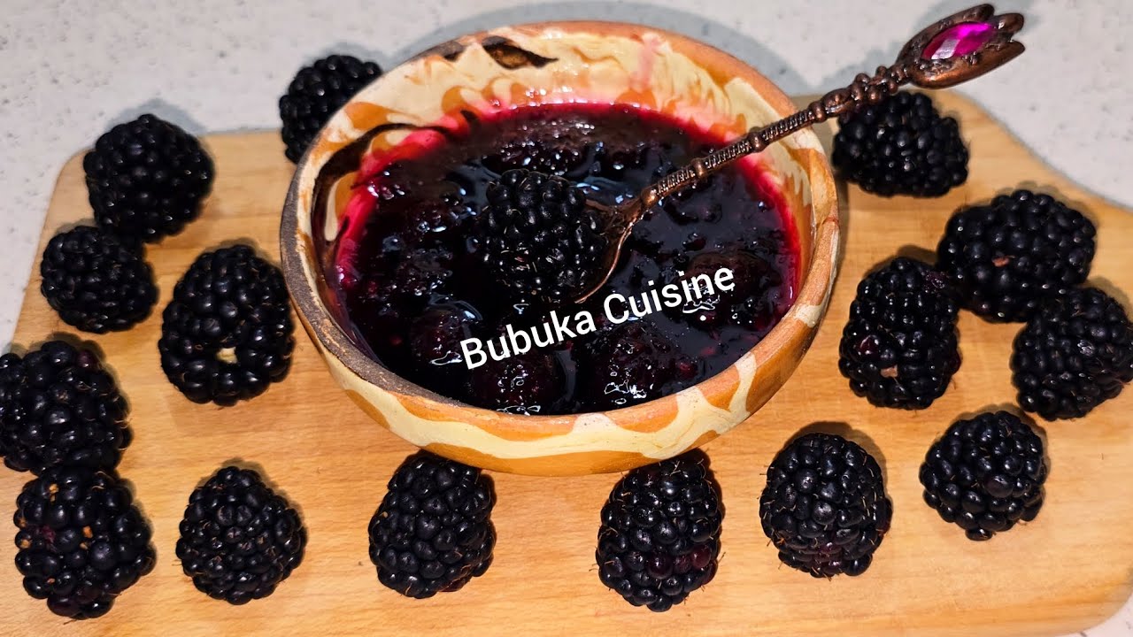 Dulceata de mure reteta simpla si delicioasă!@BubukaCuisine