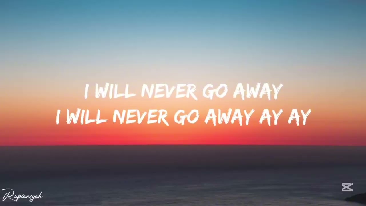Never Go Away C-Bool (slowed 1h)