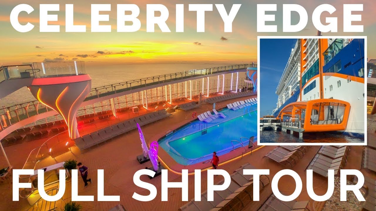 Celebrity Edge Cruise Ship Full Tour & Review - Deck by Deck