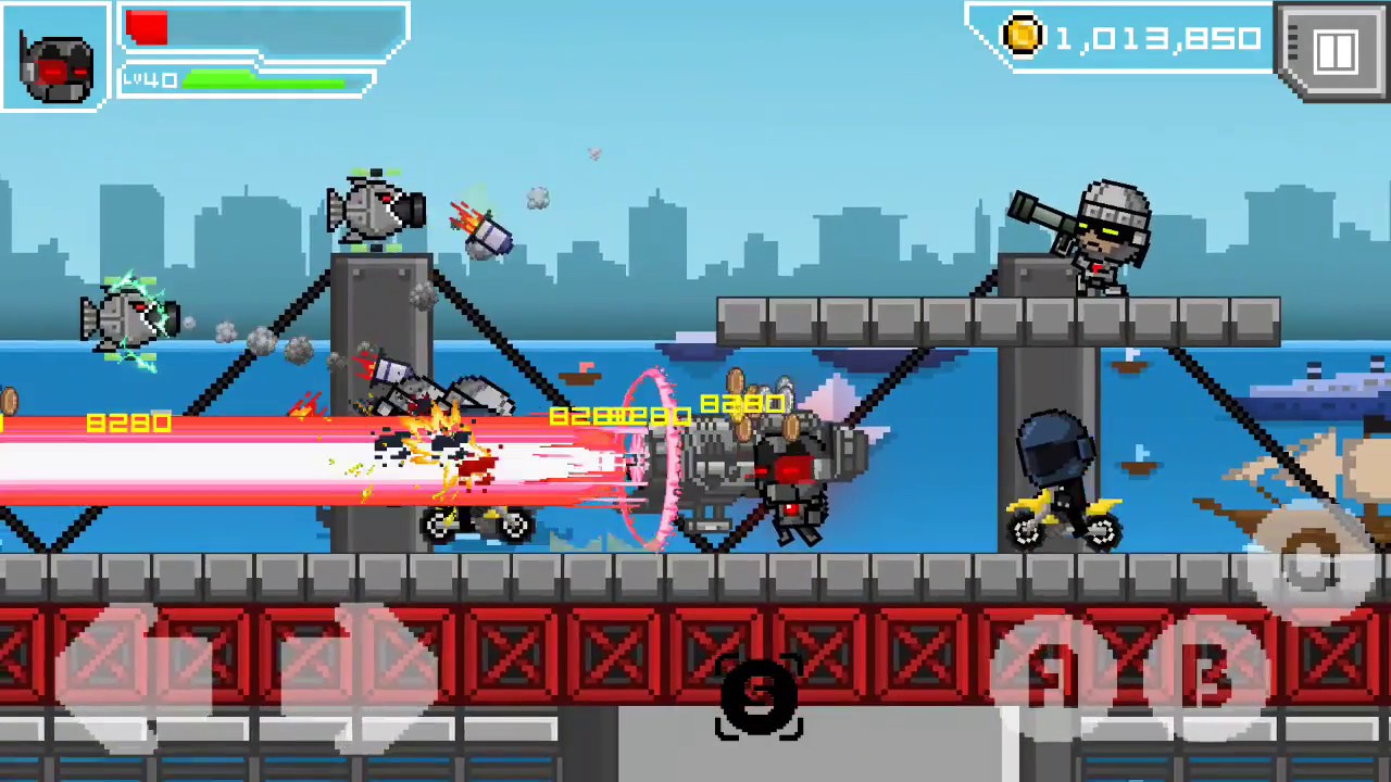 Hero-X android game | FINAL MISSION | HARD MODE