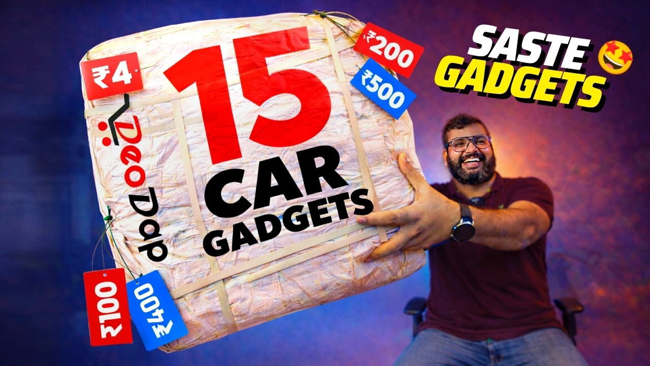 I BOUGHT 15 Car Gadgets From Deodap Under ₹1000!! 🚗 SASTE Car Gadgets!!