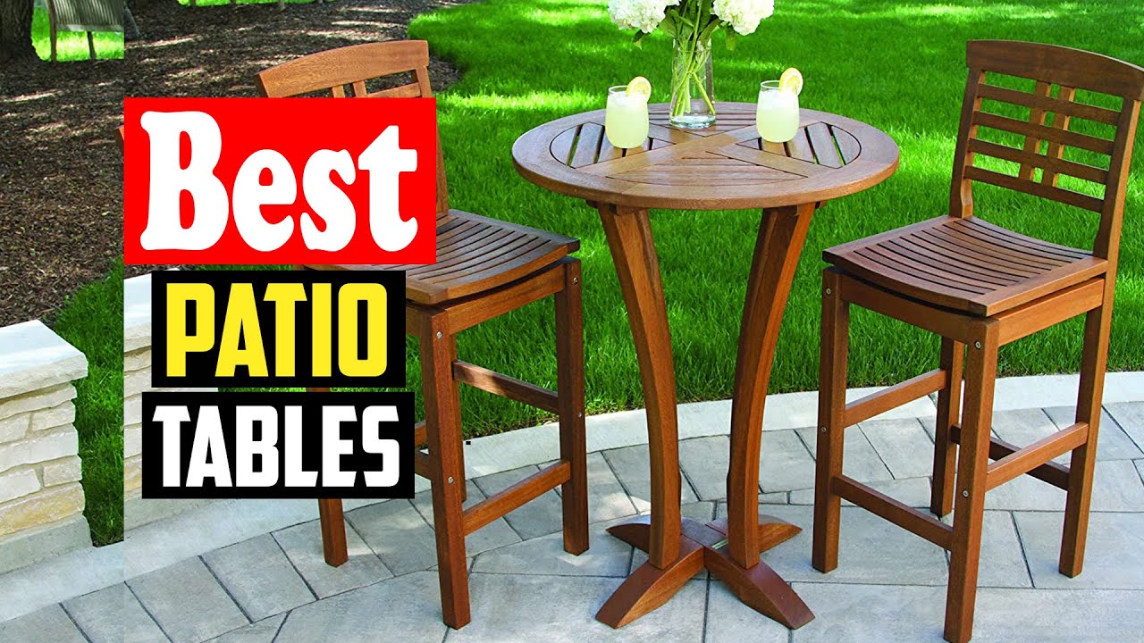 ✅Top 10 Best Outdoor Patio Tables In 2026 Reviews