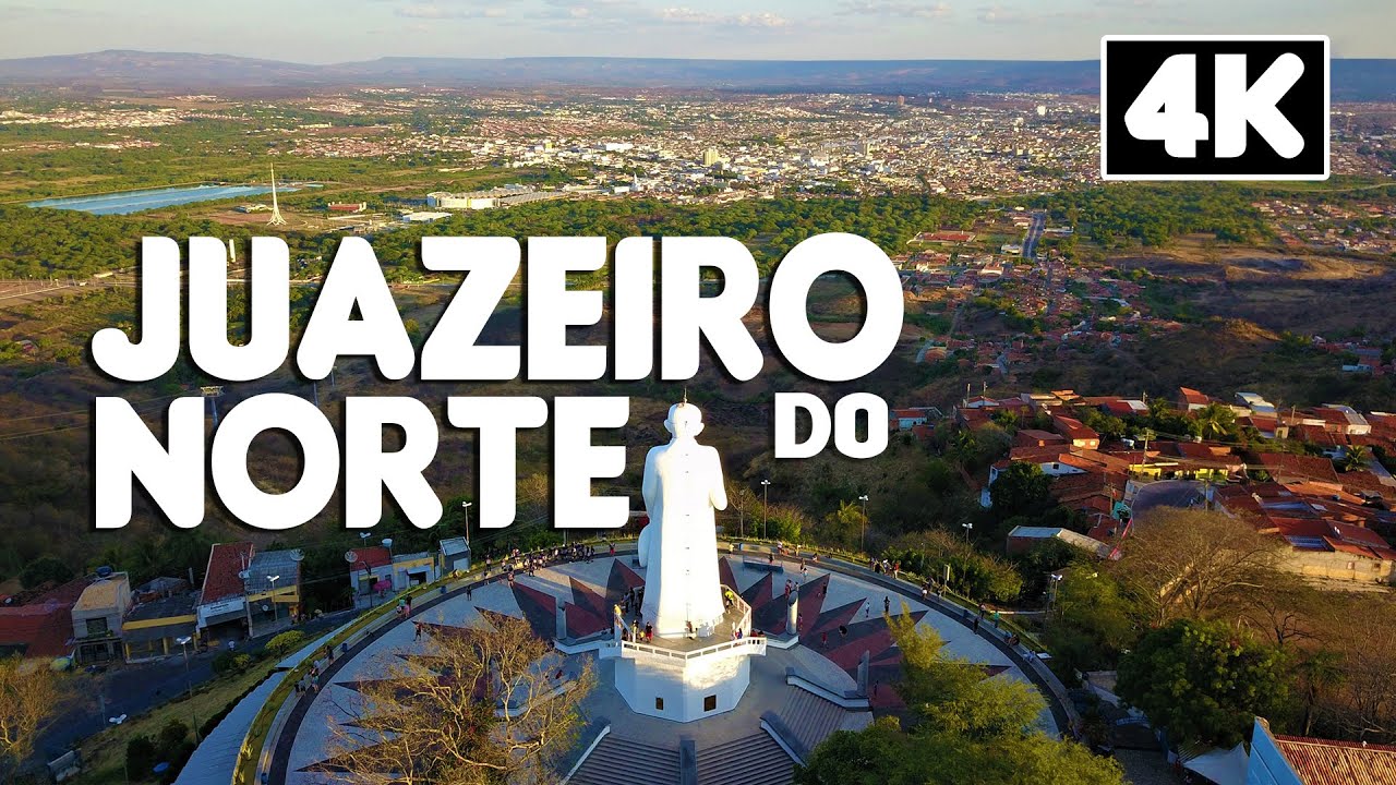 JUAZEIRO DO NORTE VISTA DE CIMA - 4K