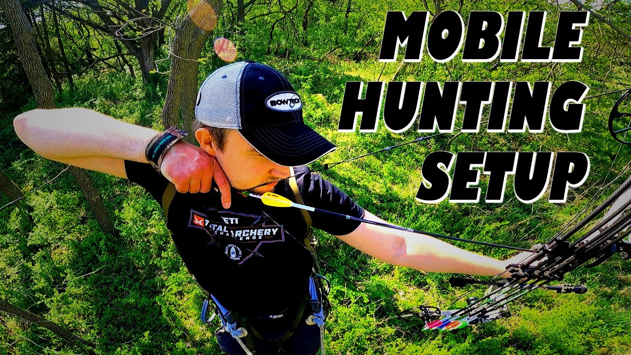 The BEST MOBILE HUNTING SETUP? Latitude Outdoors Tree Saddle Review | FIRST TIME in a TREE SADDLE!