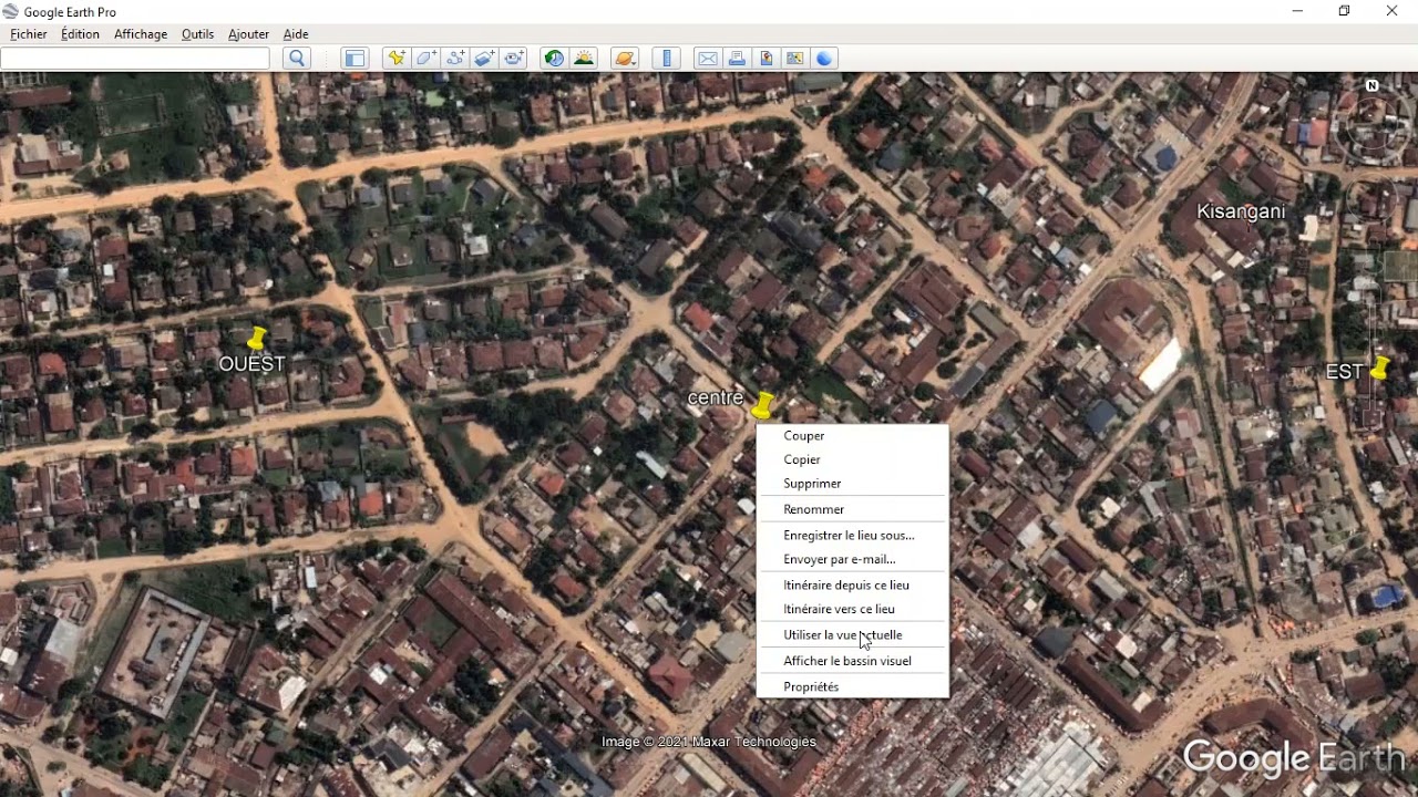 IMPORTATION DE DONNEE DE GOOGLE EARTH A EPANET