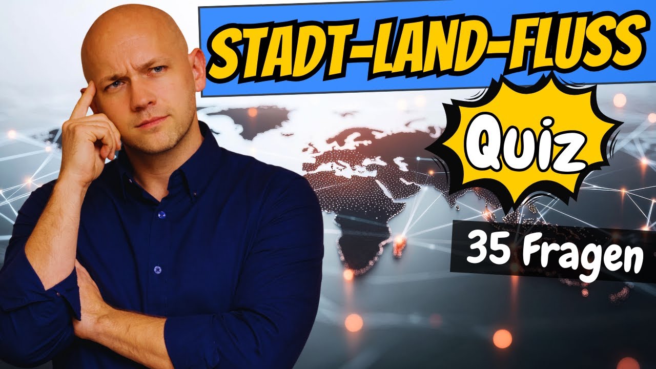 Geographie Quiz: 35 Stadt, Land, Fluss Fragen, die (FAST) niemand schafft! Teil 6