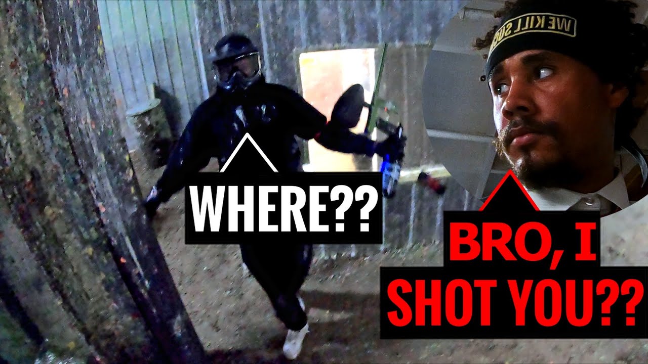 Fast pace CQB Action at SGT Splatters ----- magfed paintball