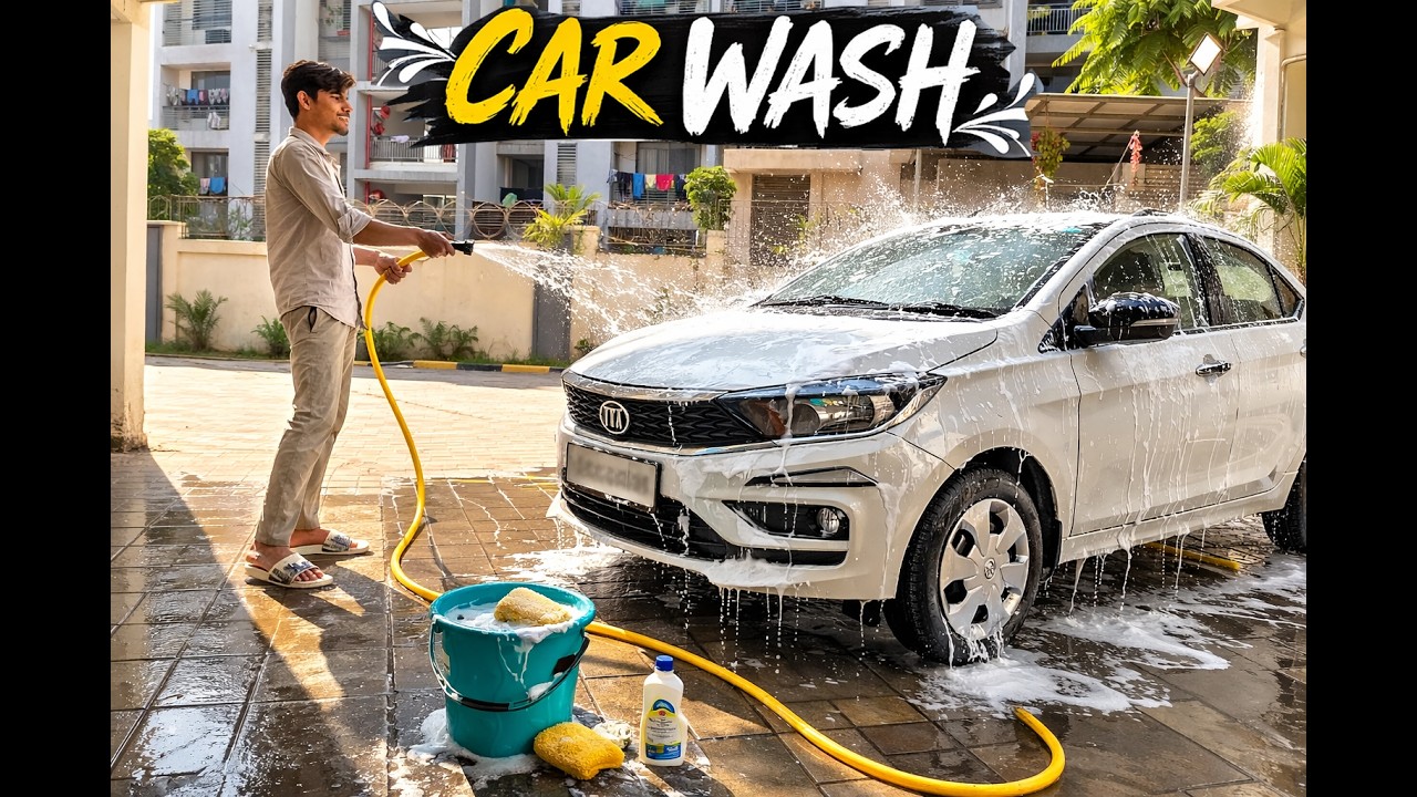 Brothers’ Car & Scooty Wash Vlog – Full Masti & Fun! 🧼✨