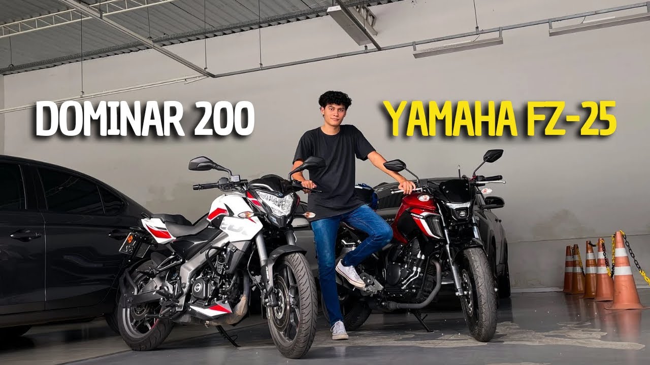 BAJAJ DOMINAR 200 VS YAMAHA FZ-25