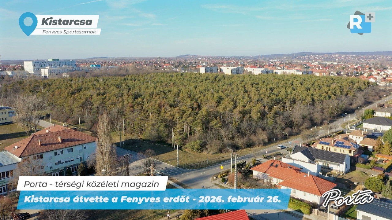 Kistarcsa átvette a Fenyves erdőt🌲– Ünnepélyes aláírás a Fenyves Sportcsarnokban