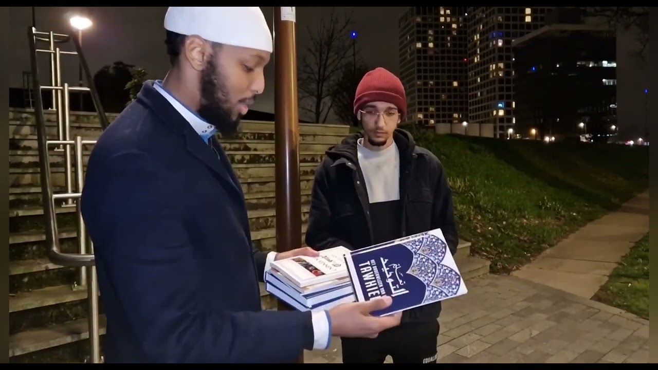 De vruchten van het doneren - Abdallah Mahbub met recent bekeerde broeder Laeq
