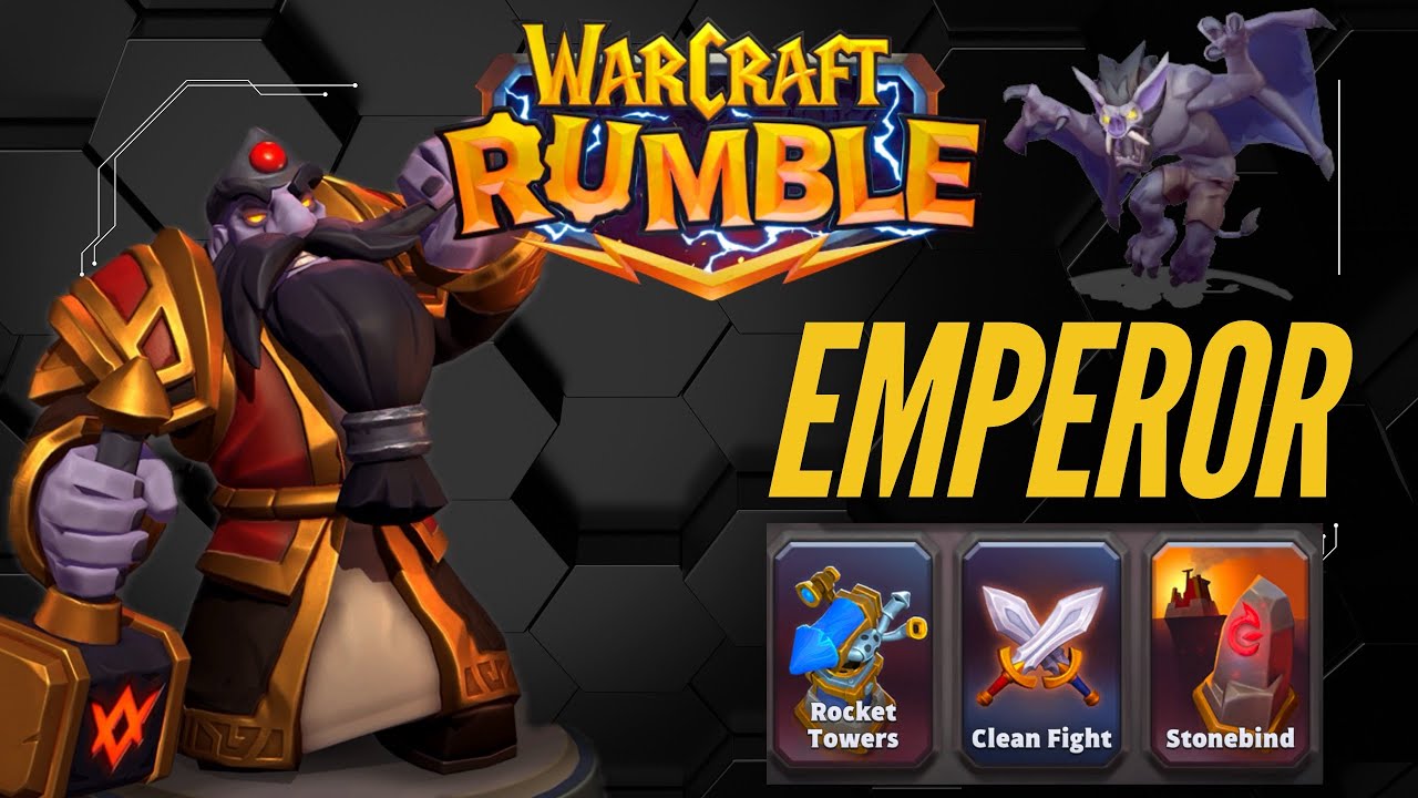 Warcraft Rumble PvP : Emperor with Gargoyle Part 2 | S9W5
