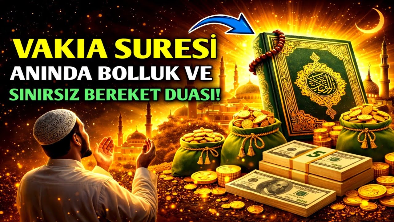 Vakıa Suresi: Bir Okuyuşla Bereket Kapılarını Açan İlahi Güç ve Sağanak Gibi Yağan Rızık Ayetleri