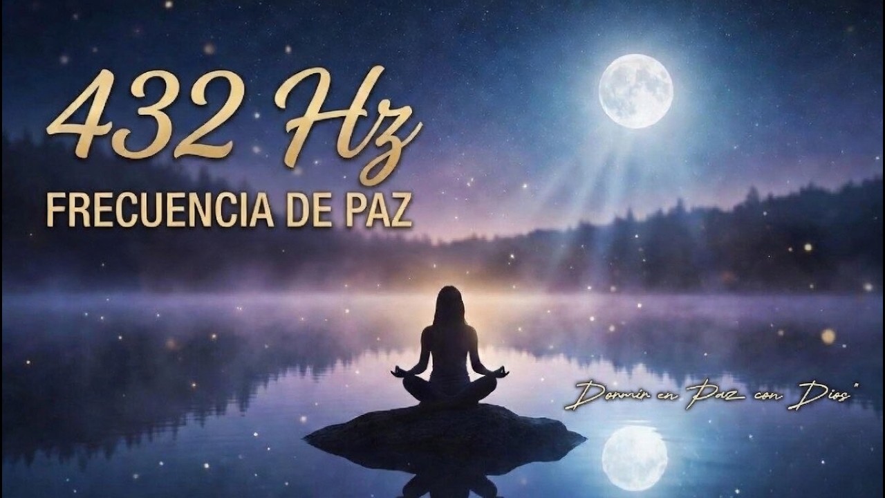 432 Hz 🕊️ Frecuencia de Paz Profunda para Dormir y Calmar la Mente (Sin Voces) 🌌