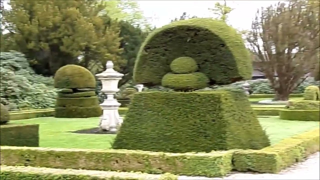 Topiary w ogrodzie zamku Twickel - Holandia