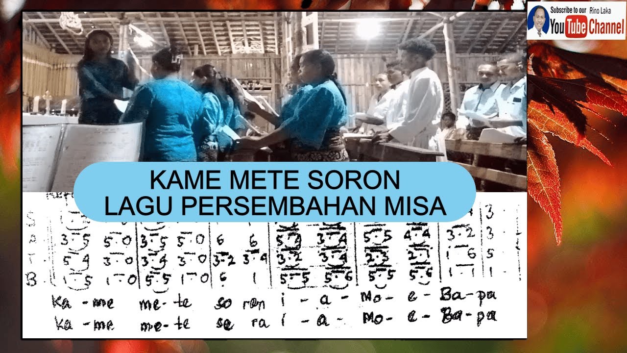 KAME METE SORON LAGU PERSEMBAHAN PENUH HARMONI