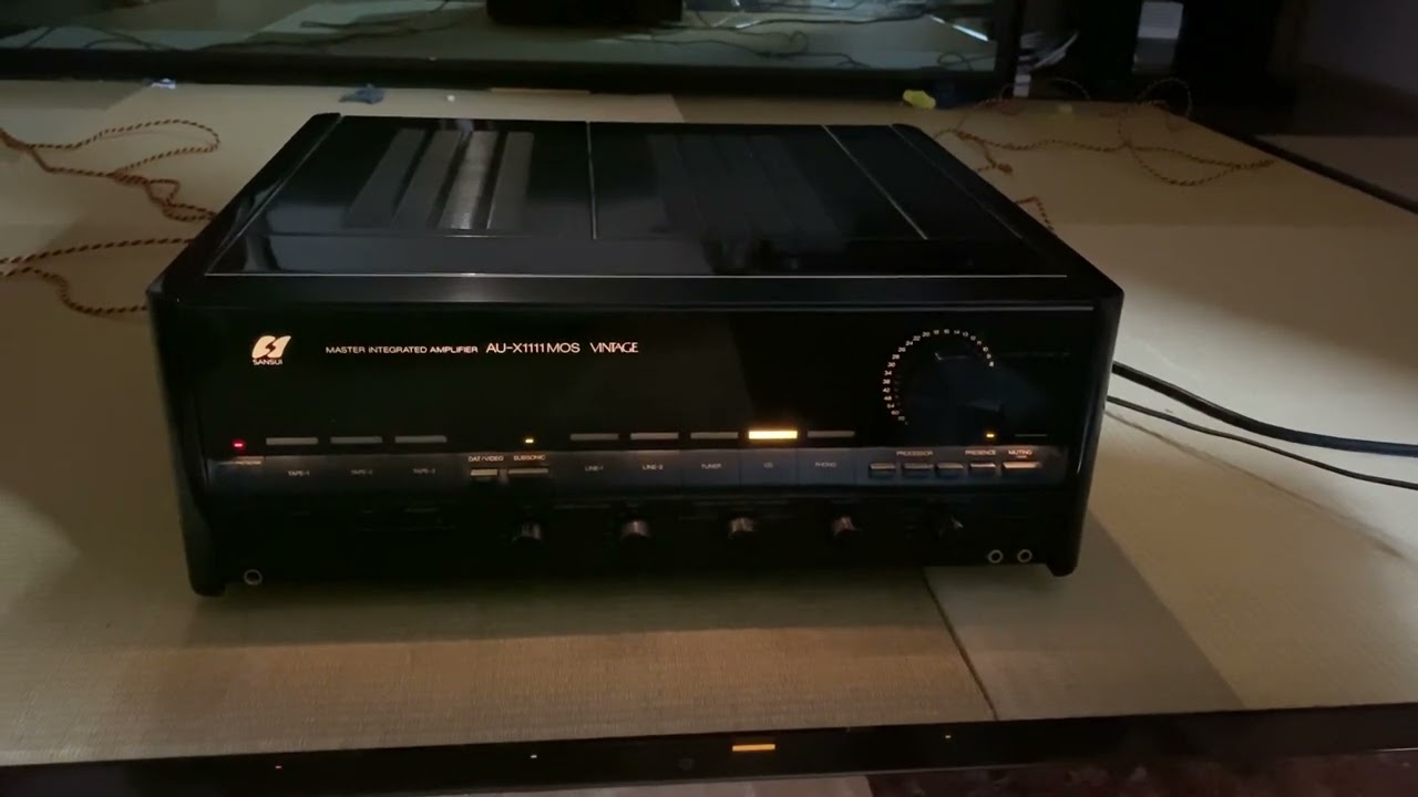 Sansui Au X1111Mos test âm