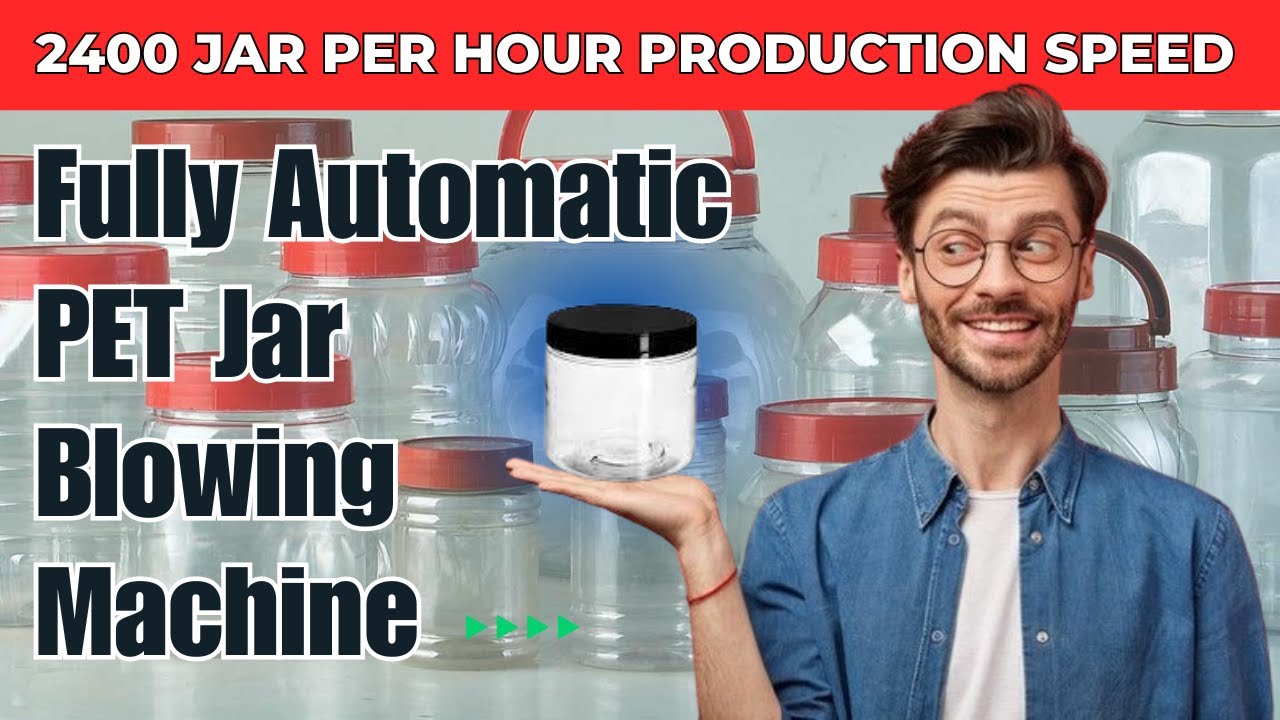 2400 Bottle/Hour Plastic Jar Manufacturing Machine Auto, All Electric Machine for Fast Production