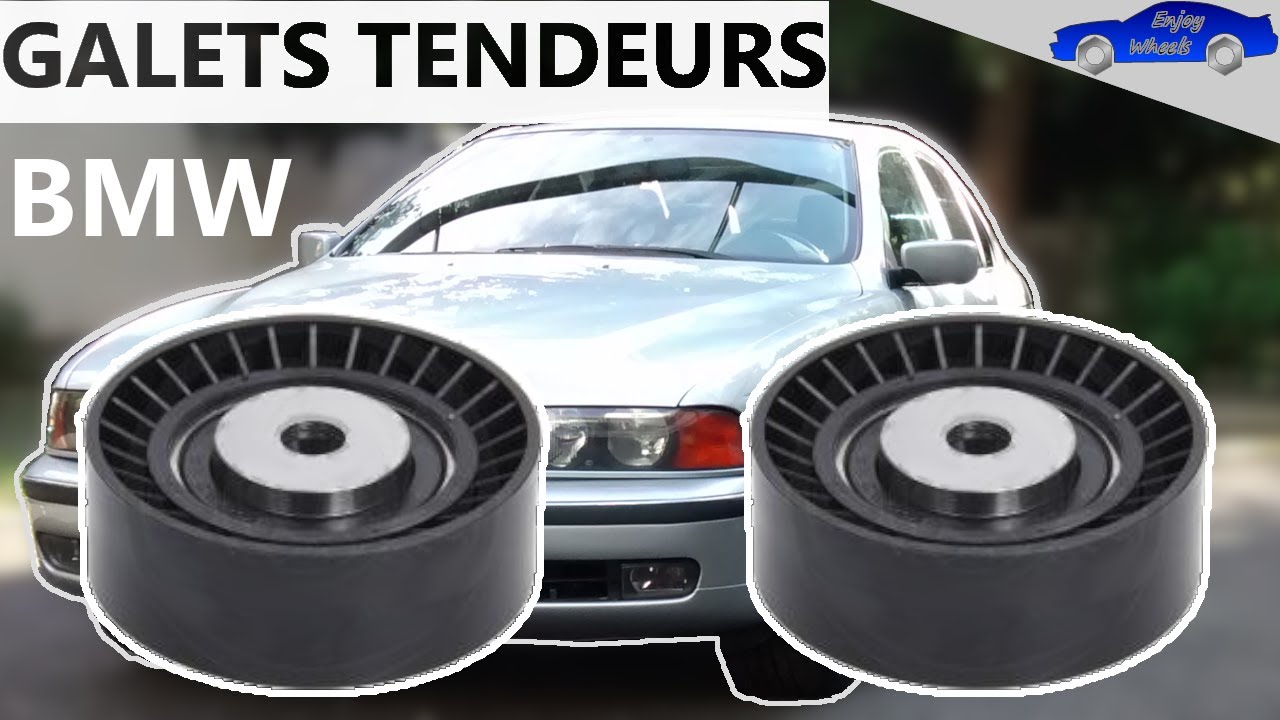 REMPLACEMENT des GALETS TENDEURS qui couinent sur BMW serie 5 E39 520i 523i 528i