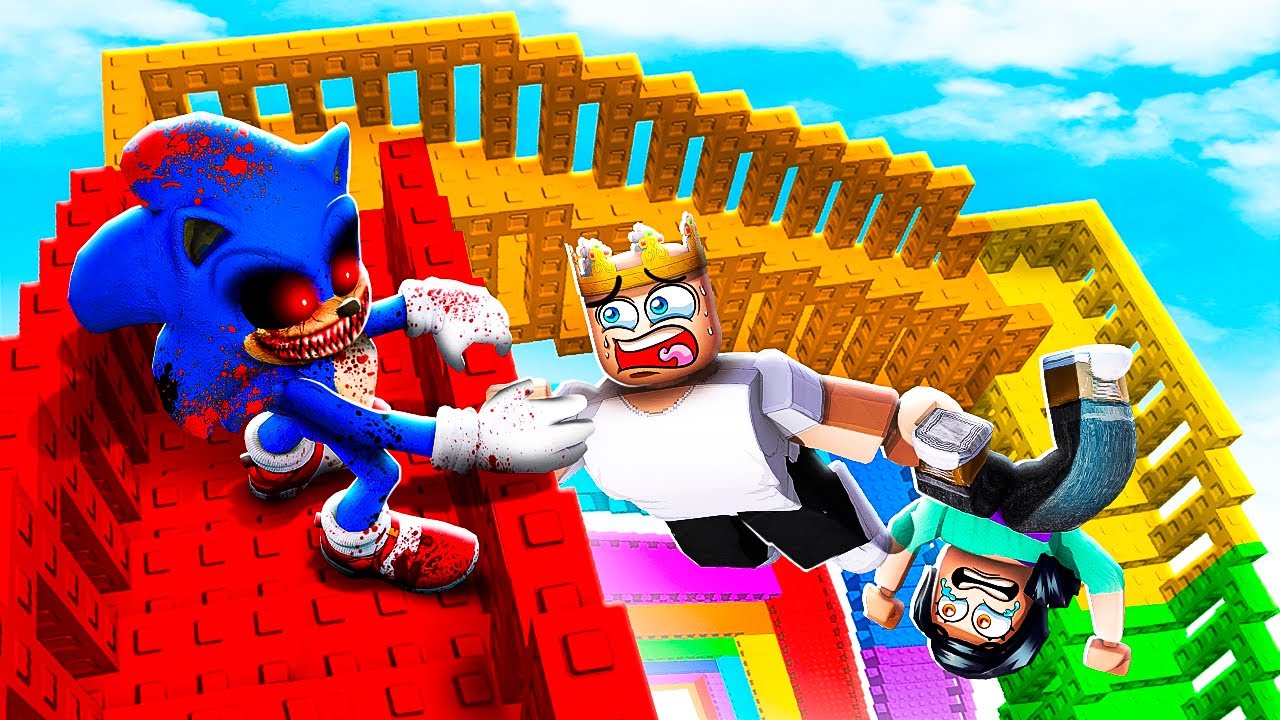 Roblox 2000 Лестница Смерти!